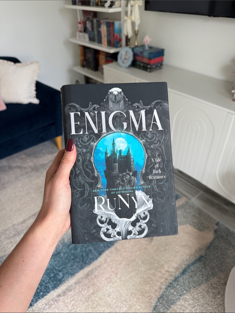 Enigma by RuNyx Hardcover book